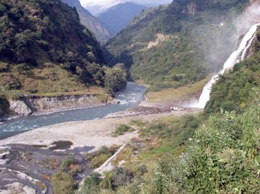 Jang waterfall
