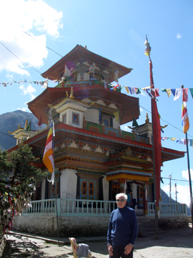 derek at Taktsang gompa