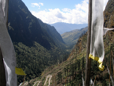 View from temple