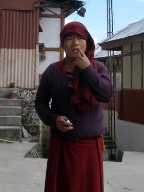 Novice nun