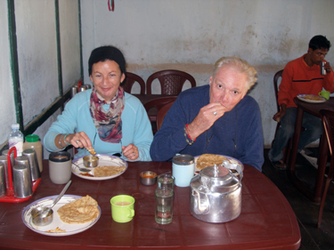 Sheila & Derek at lunch