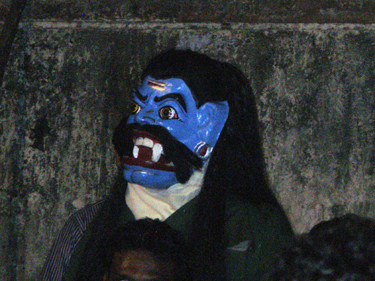 Old year effigy