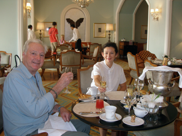 Champagne breakfast