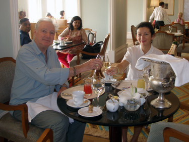 Champagne breakfast