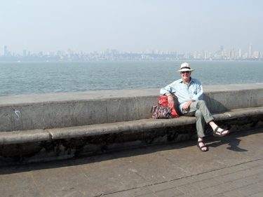Derek on Marine Drive