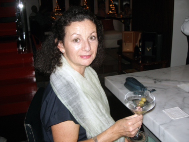 A martini in the Harbour bar