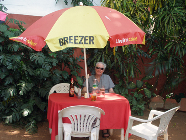 Derek at lunch