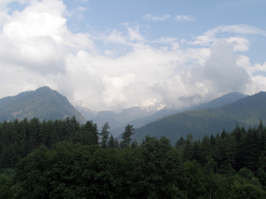 Snowy peaks