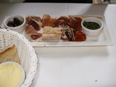 Charcuterie plate