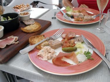 Charcuterie plate