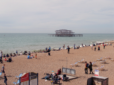 People on beach