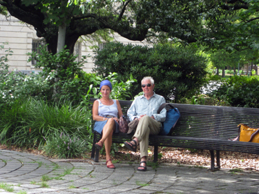 Sheila & Derek in Congo Square