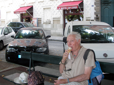 Derek with ice cream