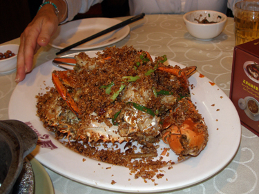 Spicy crab