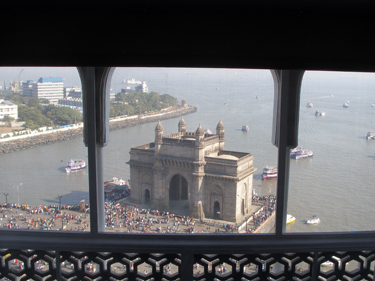 View from hotel room