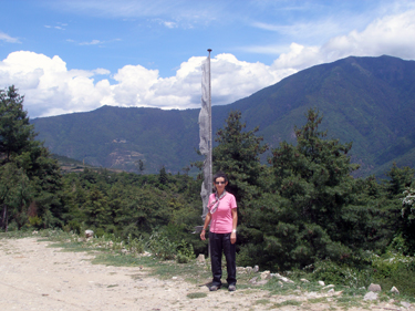 Sheila at roadside