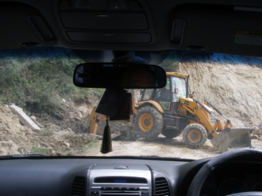 Road blocked again