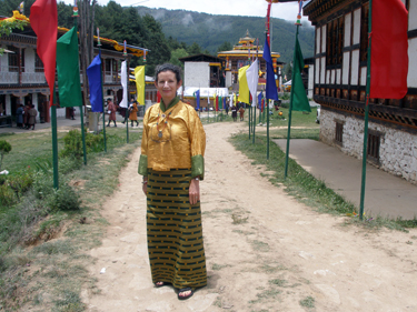 Sheila at festival