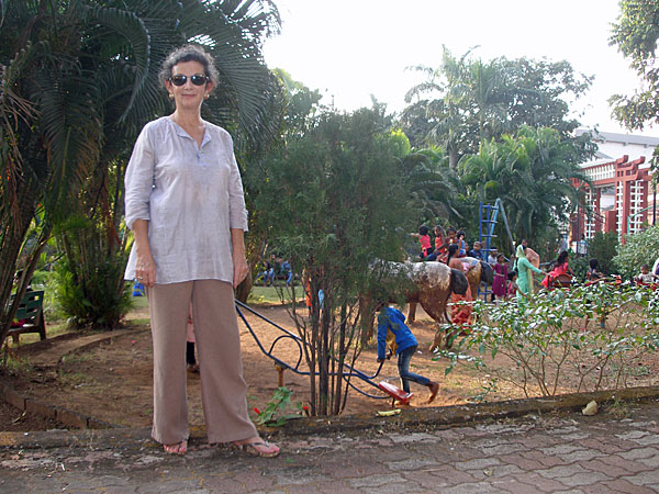 Sheila in park