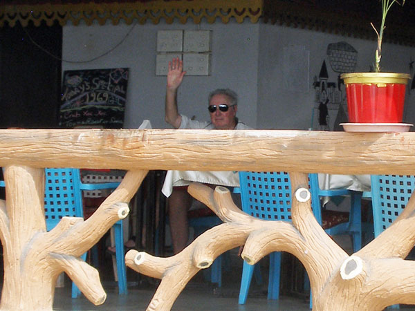 Derek in Pedro's