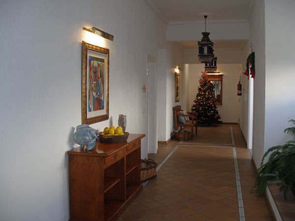 Hotel corridor