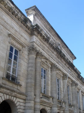 Old buildings in the town