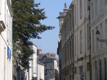 Old buildings in the town