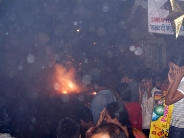 Effigy is set alight