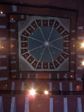 Magnificent hotel ceiling
