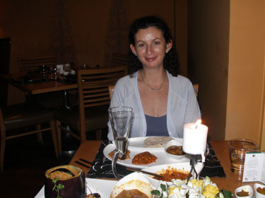 Our Silver Wdding Anniversay celebration meal