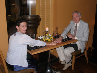Our Silver Wedding Anniversry celebration meal