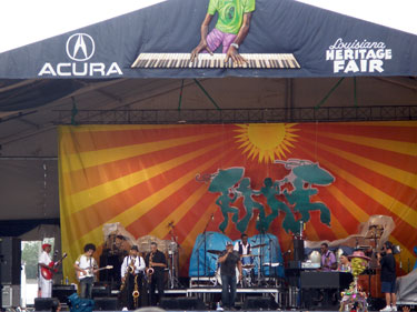 Art & Aaron Neville at Jazzfest