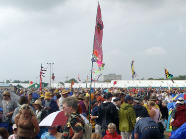 Jazzfest crowd