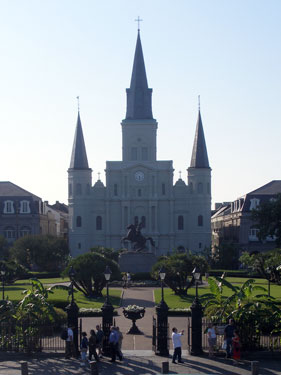 Cathedral on Jackson Square