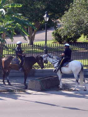 Mounted police