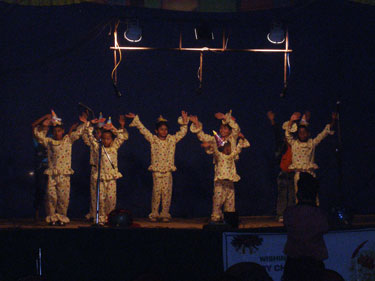 Children dancing