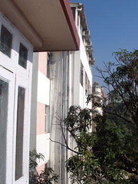 View towards Taj Mahal Hotel