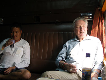 On the train