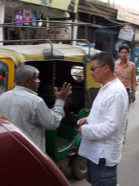 Karma & rickshaw driver