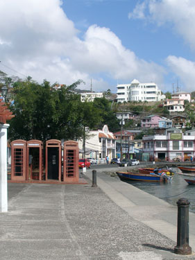 British telephone boxes