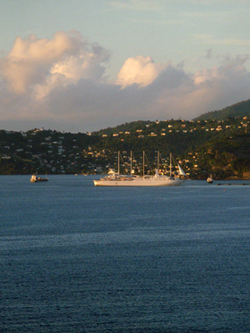 Boat in the harbour